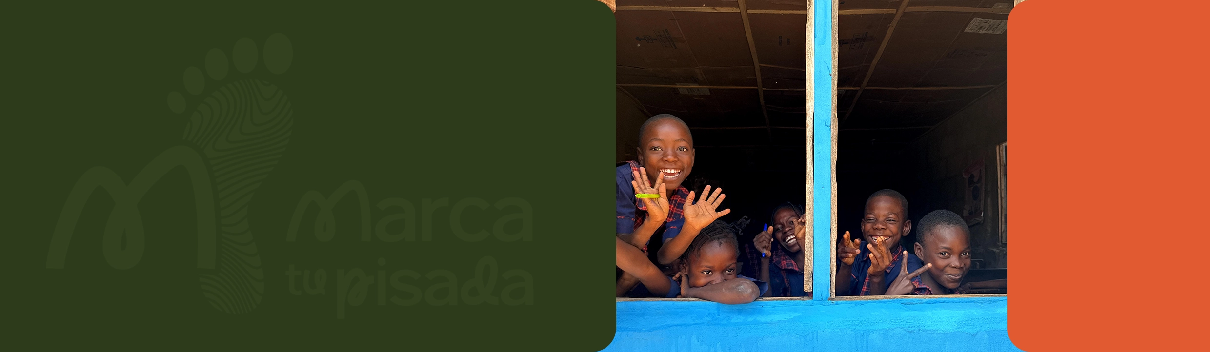 Cada paso cuenta para que niños y jóvenes desfavorecidos tengan educación y al conocimiento